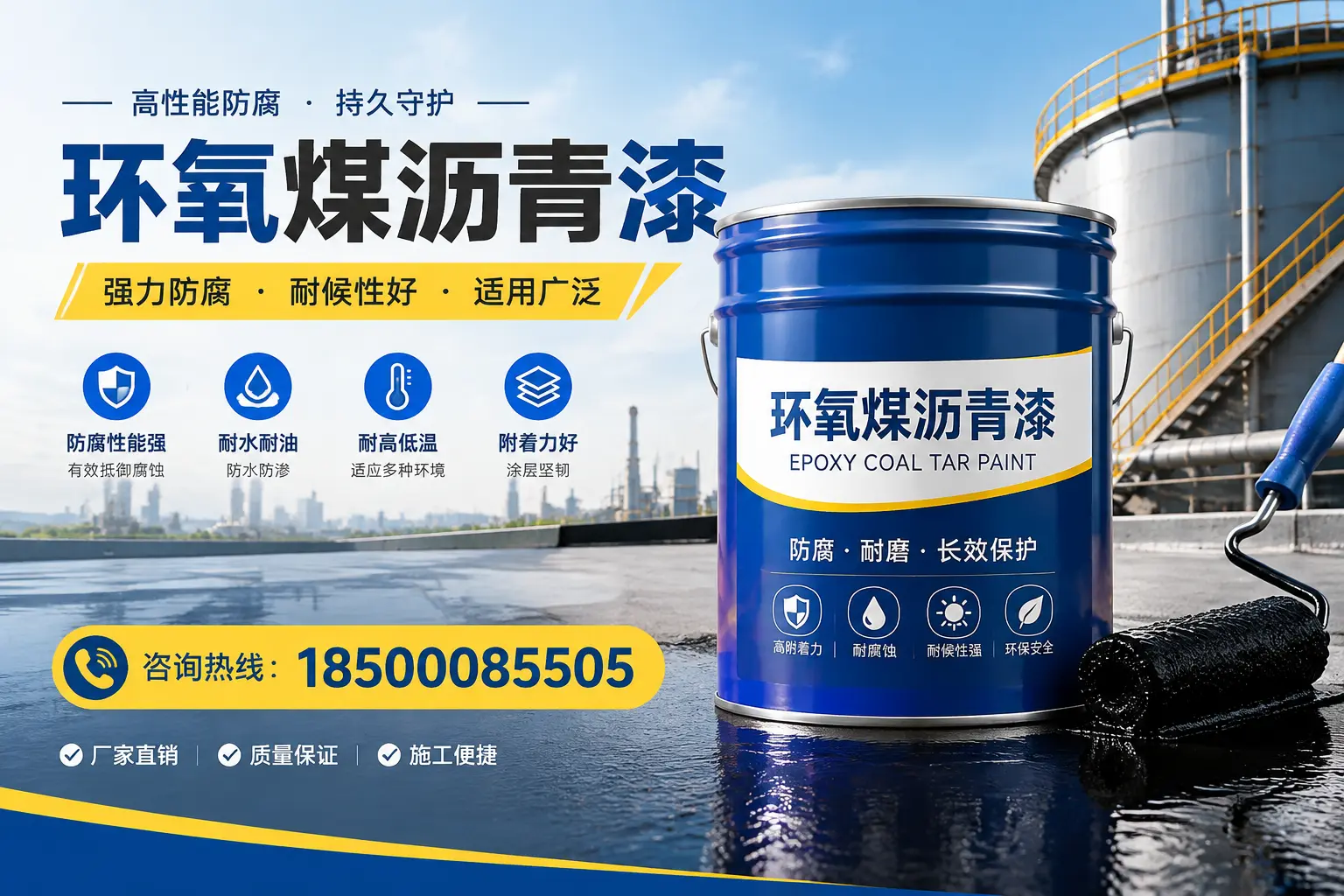 环氧煤沥青漆的储存与运输注意事项,吉林市企业须知